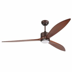 65 Inch Wood Ceiling Fan With Light